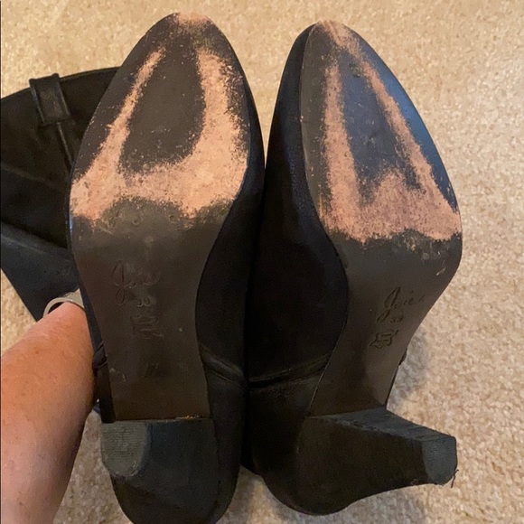 Joie Black Leather Boots - Picture 5 of 12